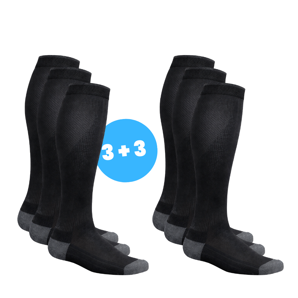 Kompressionsstrümpfe gegen Druck im Bein