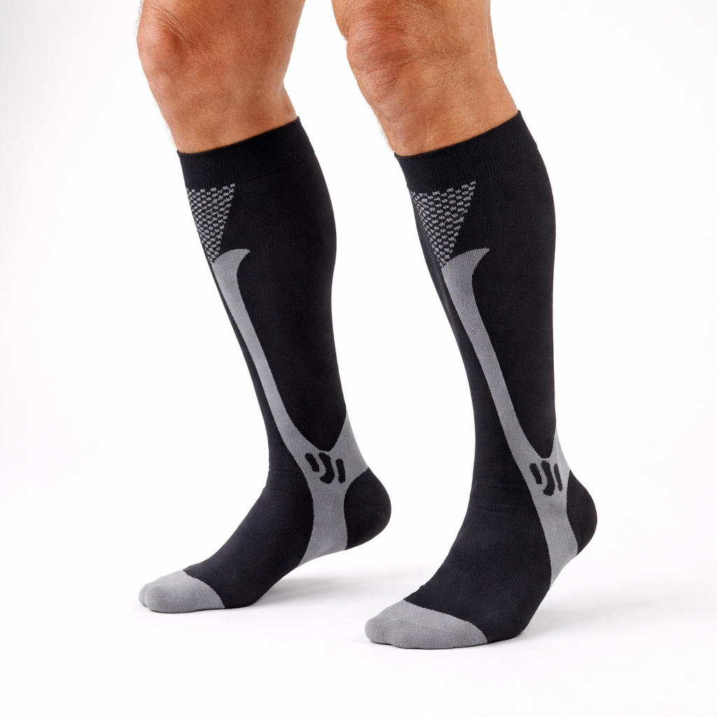 Kompressionsstrümpfe zur täglichen Entlastung der Beine