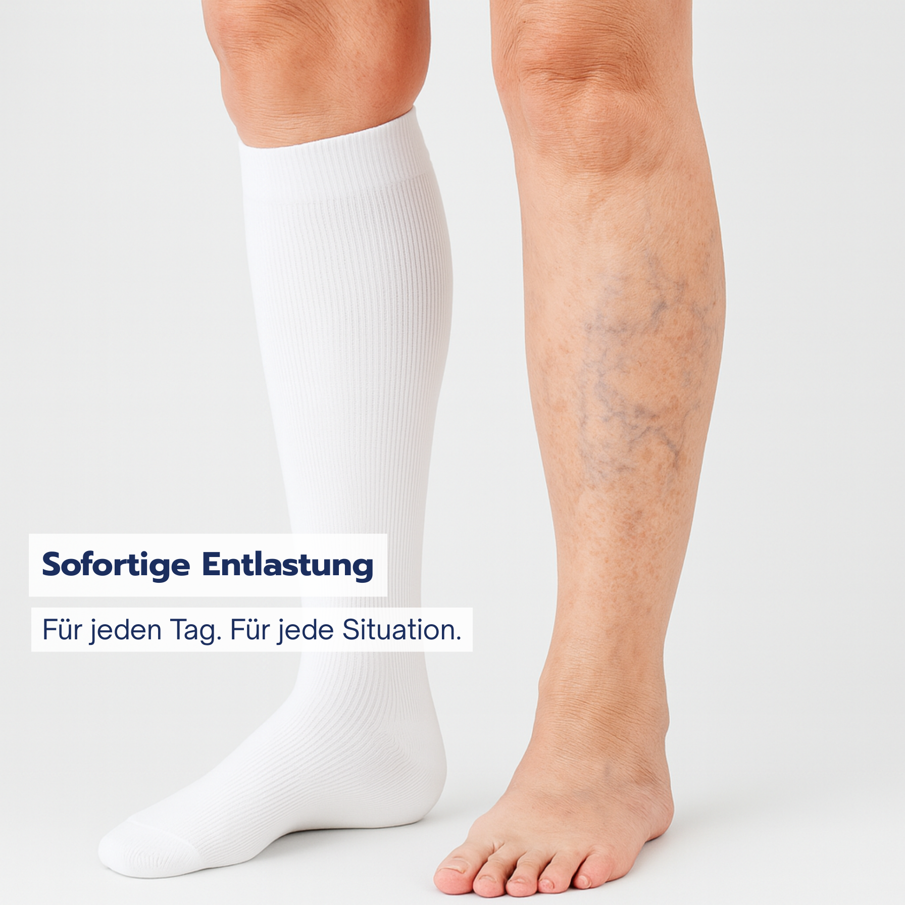 Soxora™ Kompressionsstrümpfe – Sofort spürbare Entlastung bei schweren & geschwollenen Beinen