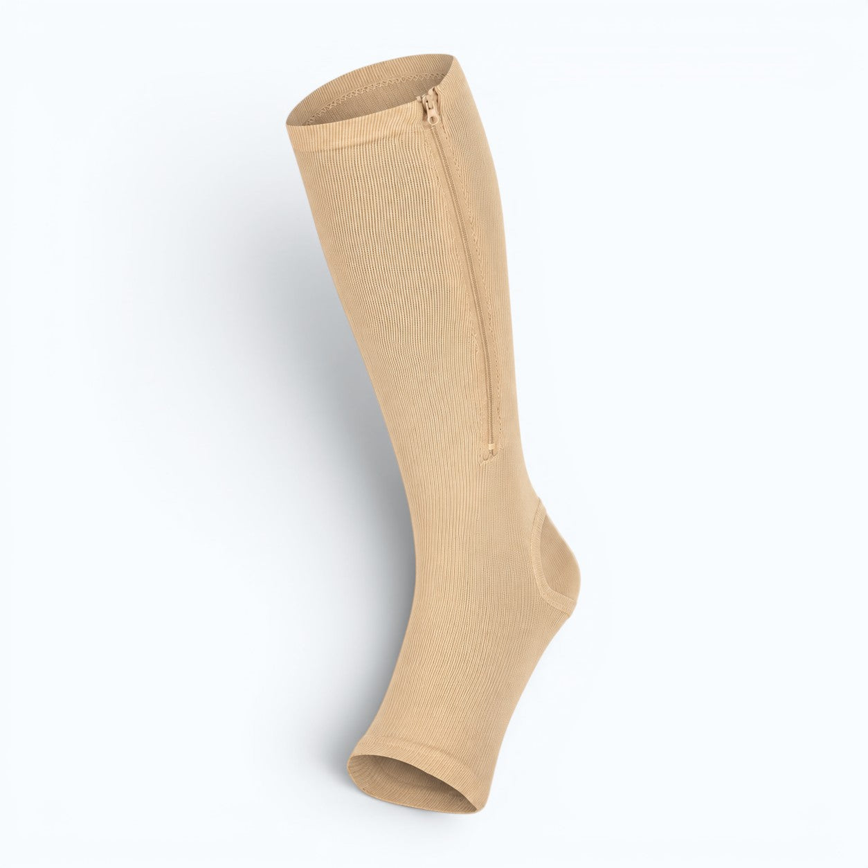 Reißverschluss Beige