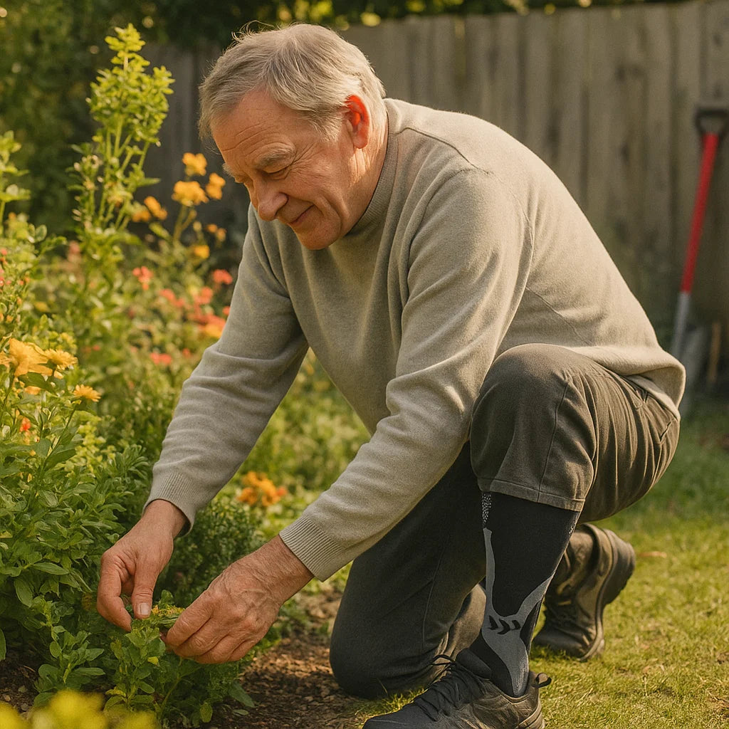 Kompressionsstrümpfe zur täglichen Entlastung der Beine